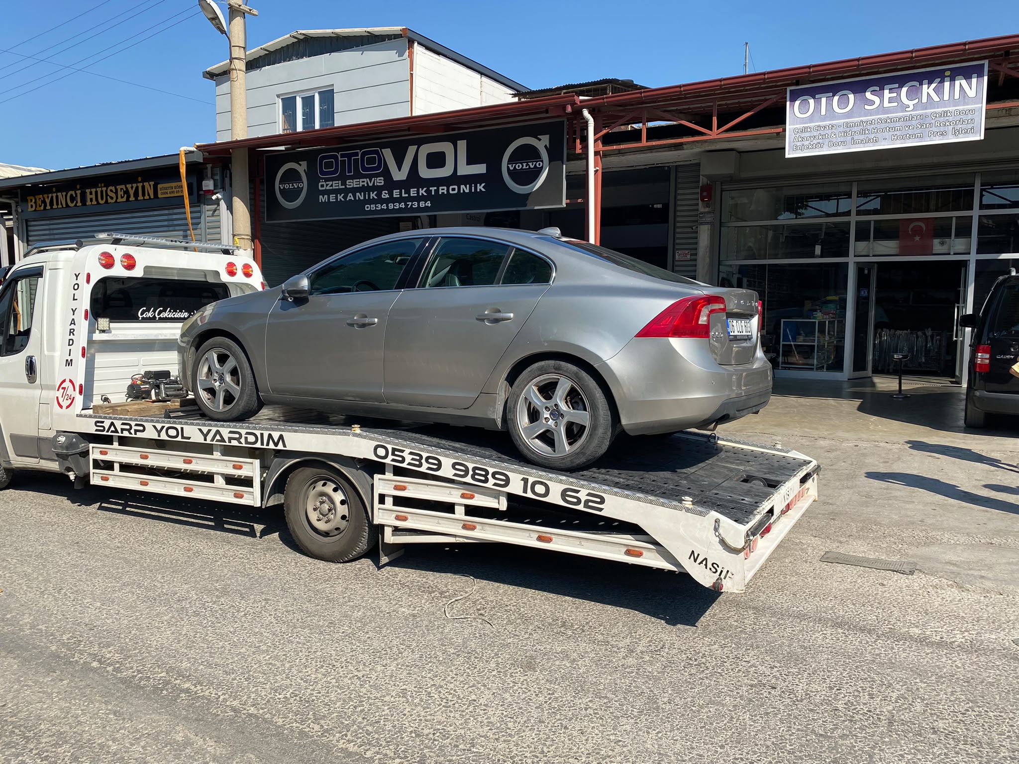 denizli yol yardim akilli arac kurtarma